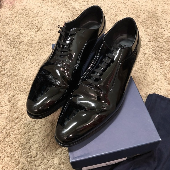 Patent Suit Supply Tuxedo Shoes 